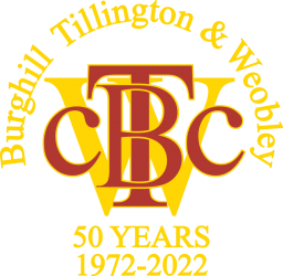Burghill Tillington & Weobley CC badge